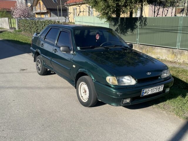 Зеленый ВАЗ 2115 Самара, объемом двигателя 1.6 л и пробегом 1000 тыс. км за 1000 $, фото 1 на Automoto.ua