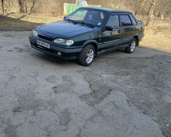 Зеленый ВАЗ 2115 Самара, объемом двигателя 1.5 л и пробегом 340 тыс. км за 1500 $, фото 1 на Automoto.ua