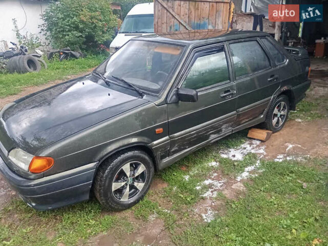 Зелений ВАЗ 2115 Самара, об'ємом двигуна 1.5 л та пробігом 200 тис. км за 800 $, фото 1 на Automoto.ua