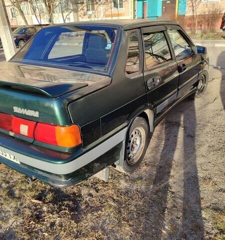 Зелений ВАЗ 2115 Самара, об'ємом двигуна 1.5 л та пробігом 270 тис. км за 1350 $, фото 1 на Automoto.ua