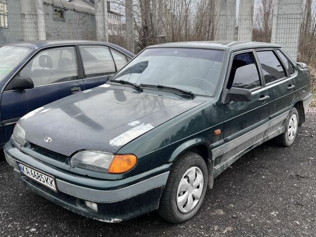 Зелений ВАЗ 2115 Самара, об'ємом двигуна 1.5 л та пробігом 250 тис. км за 1000 $, фото 1 на Automoto.ua