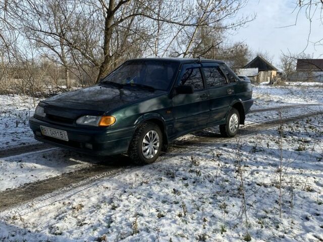 Зелений ВАЗ 2115 Самара, об'ємом двигуна 0 л та пробігом 285 тис. км за 1650 $, фото 1 на Automoto.ua