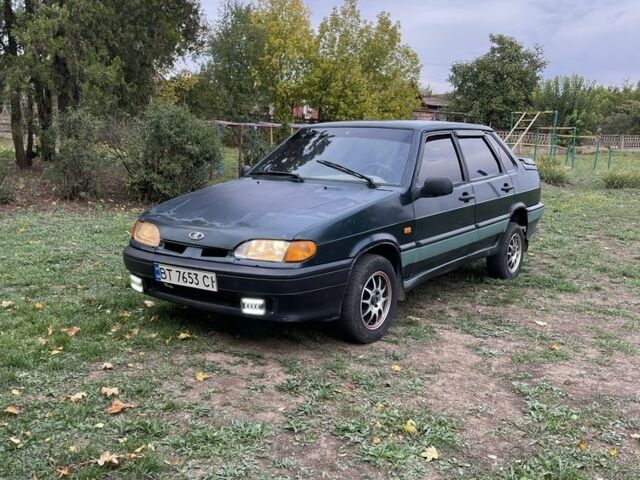 Зеленый ВАЗ 2115 Самара, объемом двигателя 0 л и пробегом 250 тыс. км за 1200 $, фото 1 на Automoto.ua