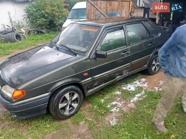 Зеленый ВАЗ 2115 Самара, объемом двигателя 1.5 л и пробегом 200 тыс. км за 1200 $, фото 1 на Automoto.ua