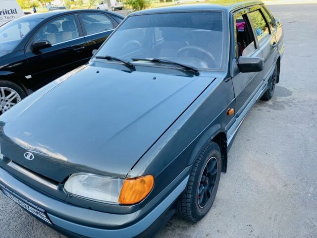 Зеленый ВАЗ 2115 Самара, объемом двигателя 1.5 л и пробегом 200 тыс. км за 2500 $, фото 1 на Automoto.ua