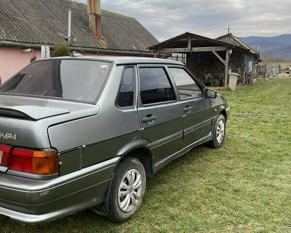 Зеленый ВАЗ 2115 Самара, объемом двигателя 0 л и пробегом 230 тыс. км за 1200 $, фото 1 на Automoto.ua