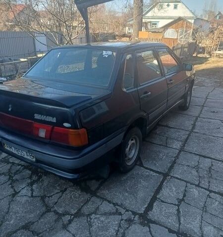 Зеленый ВАЗ 2115 Самара, объемом двигателя 1.5 л и пробегом 320 тыс. км за 1500 $, фото 1 на Automoto.ua