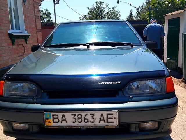 Зеленый ВАЗ 2115 Самара, объемом двигателя 1.5 л и пробегом 225 тыс. км за 1800 $, фото 1 на Automoto.ua