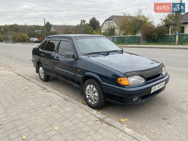 Зелений ВАЗ 2115 Самара, об'ємом двигуна 1.5 л та пробігом 320 тис. км за 1550 $, фото 1 на Automoto.ua