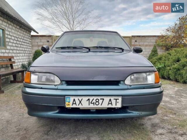 Зеленый ВАЗ 2115 Самара, объемом двигателя 1.5 л и пробегом 350 тыс. км за 1900 $, фото 1 на Automoto.ua