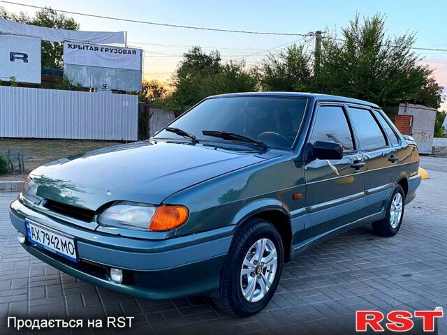 Зеленый ВАЗ 2115 Самара, объемом двигателя 1.5 л и пробегом 180 тыс. км за 1550 $, фото 1 на Automoto.ua