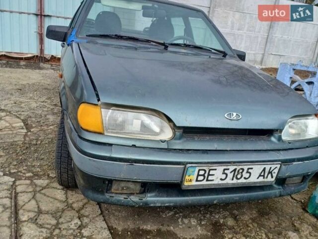 Зелений ВАЗ 2115 Самара, об'ємом двигуна 1.5 л та пробігом 250 тис. км за 1600 $, фото 1 на Automoto.ua