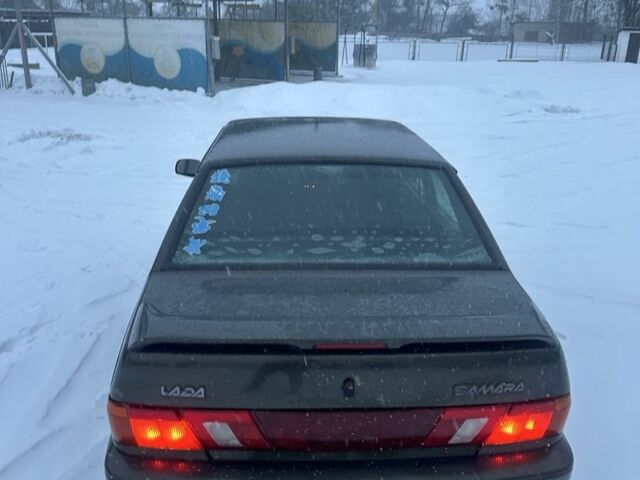 Зелений ВАЗ 2115 Самара, об'ємом двигуна 1.6 л та пробігом 150 тис. км за 1300 $, фото 1 на Automoto.ua