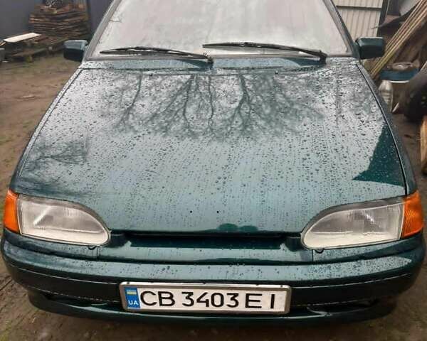 Зеленый ВАЗ 2115 Самара, объемом двигателя 1.5 л и пробегом 300 тыс. км за 1500 $, фото 1 на Automoto.ua