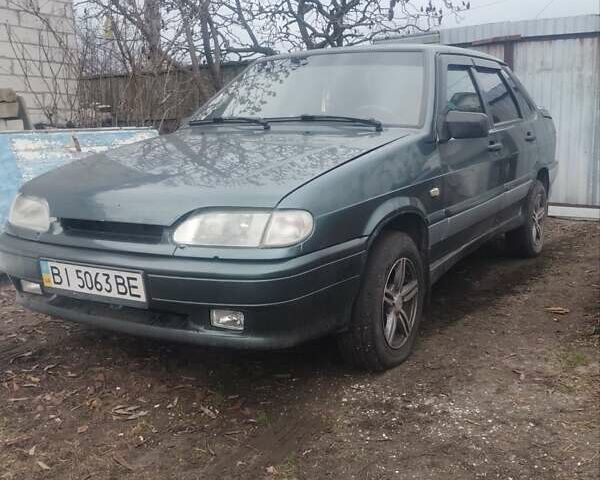Зелений ВАЗ 2115 Самара, об'ємом двигуна 0 л та пробігом 192 тис. км за 1550 $, фото 1 на Automoto.ua