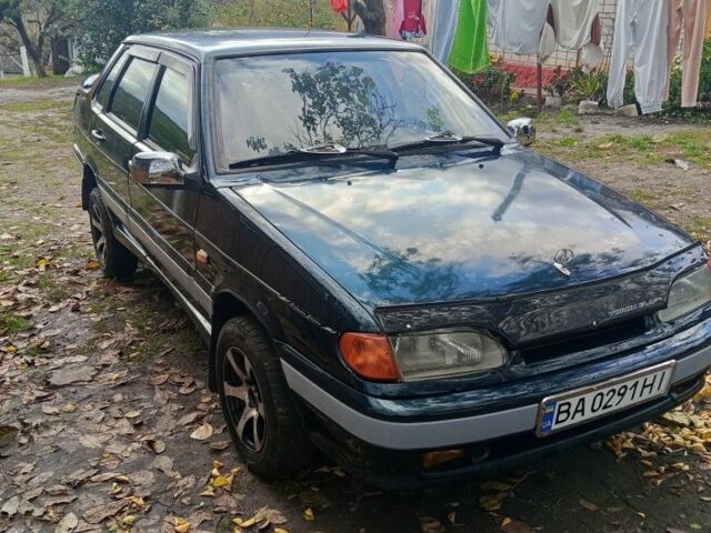 Зеленый ВАЗ 2115 Самара, объемом двигателя 1.5 л и пробегом 150 тыс. км за 2100 $, фото 1 на Automoto.ua