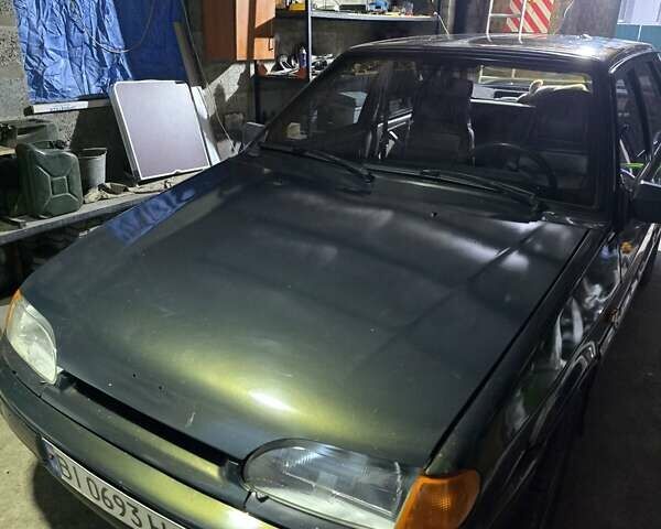 Зелений ВАЗ 2115 Самара, об'ємом двигуна 1.5 л та пробігом 215 тис. км за 2000 $, фото 1 на Automoto.ua