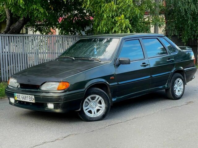Зеленый ВАЗ 2115 Самара, объемом двигателя 0 л и пробегом 200 тыс. км за 1050 $, фото 1 на Automoto.ua