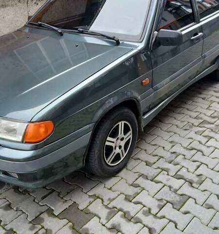 Зеленый ВАЗ 2115 Самара, объемом двигателя 1.5 л и пробегом 81 тыс. км за 2800 $, фото 1 на Automoto.ua