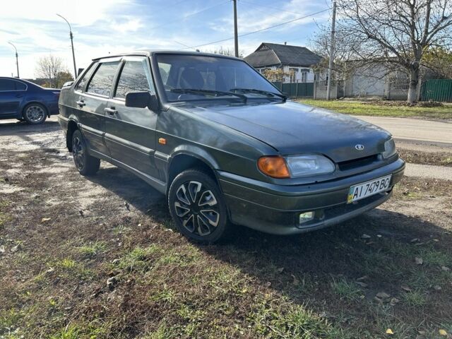 ВАЗ 2115 Самара 2007 у Жашкове на Automoto.ua Зелений ВАЗ 2115 Самара, об'ємом двигуна 0 л та пробігом 200 тис. км за 1350 $, фото 1 на Automoto.ua