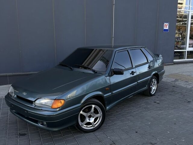 Зелений ВАЗ 2115 Самара, об'ємом двигуна 1.6 л та пробігом 197 тис. км за 1650 $, фото 1 на Automoto.ua