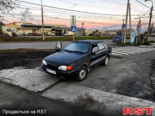 Зеленый ВАЗ 2115 Самара, объемом двигателя 1.5 л и пробегом 150 тыс. км за 750 $, фото 1 на Automoto.ua
