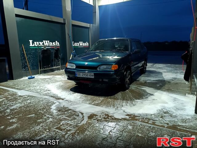 Зеленый ВАЗ 2115 Самара, объемом двигателя 1.6 л и пробегом 28000 тыс. км за 2000 $, фото 1 на Automoto.ua