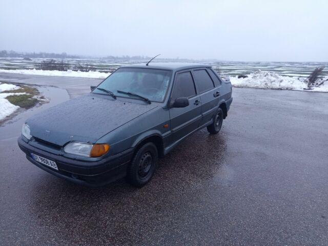 Зелений ВАЗ 2115 Самара, об'ємом двигуна 1.6 л та пробігом 270 тис. км за 1000 $, фото 1 на Automoto.ua