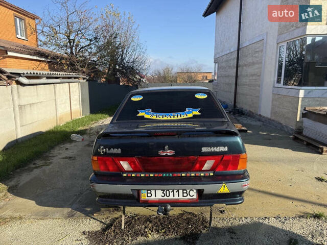 Зеленый ВАЗ 2115 Самара, объемом двигателя 1.6 л и пробегом 85 тыс. км за 2300 $, фото 1 на Automoto.ua