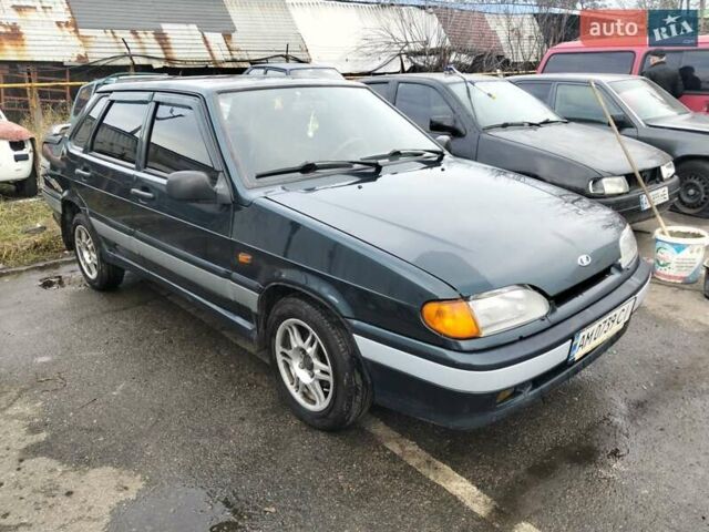 Зелений ВАЗ 2115 Самара, об'ємом двигуна 1.6 л та пробігом 170 тис. км за 2000 $, фото 1 на Automoto.ua
