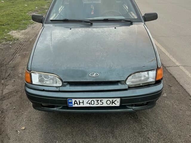 Зеленый ВАЗ 2115 Самара, объемом двигателя 1.6 л и пробегом 245 тыс. км за 952 $, фото 1 на Automoto.ua