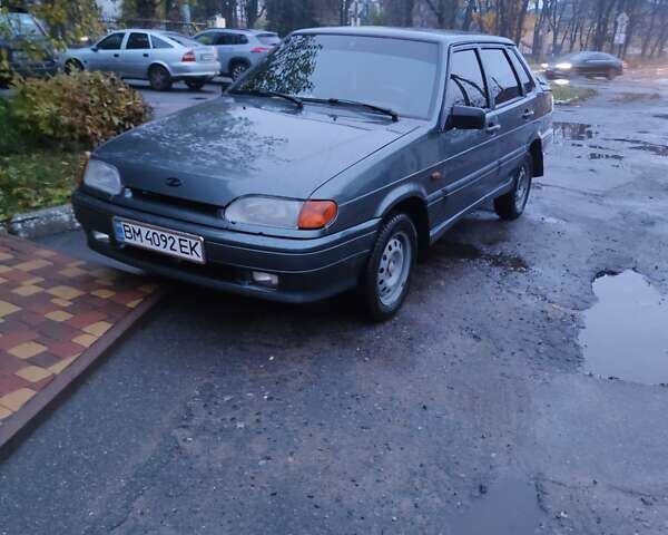 Зелений ВАЗ 2115 Самара, об'ємом двигуна 1.6 л та пробігом 182 тис. км за 3000 $, фото 1 на Automoto.ua