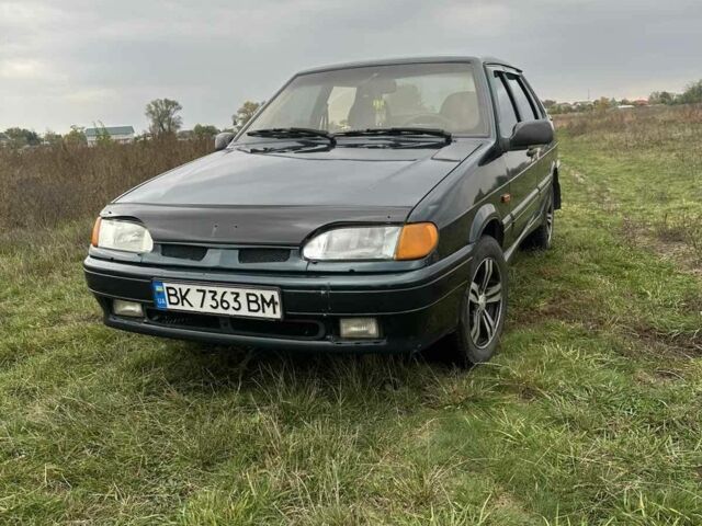 Зеленый ВАЗ 2115 Самара, объемом двигателя 1.6 л и пробегом 214 тыс. км за 1700 $, фото 1 на Automoto.ua