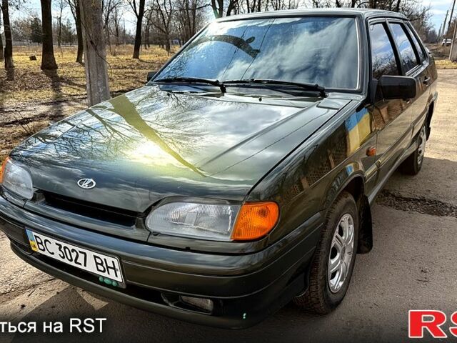 Зелений ВАЗ 2115 Самара, об'ємом двигуна 1.6 л та пробігом 87 тис. км за 2800 $, фото 1 на Automoto.ua