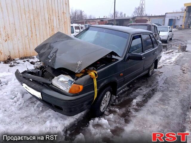 Зеленый ВАЗ 2115 Самара, объемом двигателя 1.6 л и пробегом 20000 тыс. км за 500 $, фото 1 на Automoto.ua