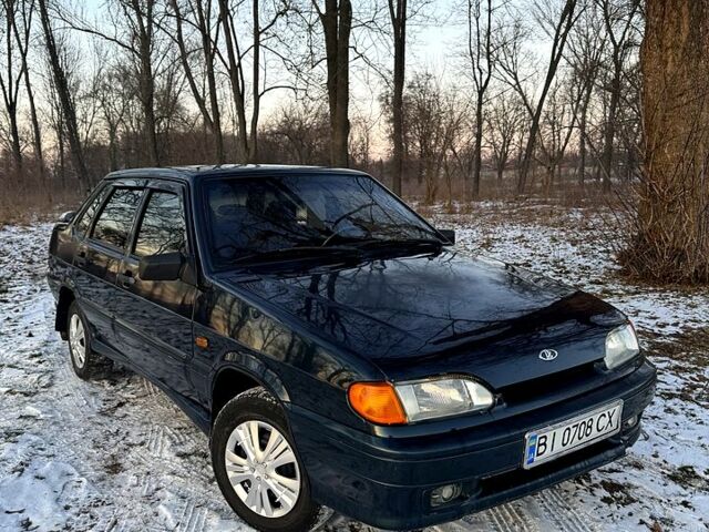 Зеленый ВАЗ 2115 Самара, объемом двигателя 1.6 л и пробегом 25000 тыс. км за 2250 $, фото 1 на Automoto.ua