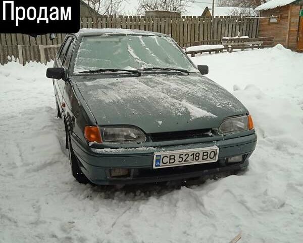 Зелений ВАЗ 2115 Самара, об'ємом двигуна 1.6 л та пробігом 170 тис. км за 1700 $, фото 1 на Automoto.ua