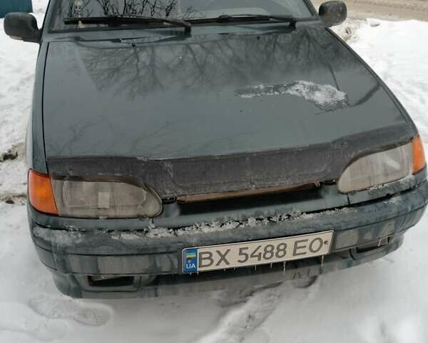 Зелений ВАЗ 2115 Самара, об'ємом двигуна 1.6 л та пробігом 237 тис. км за 1650 $, фото 1 на Automoto.ua