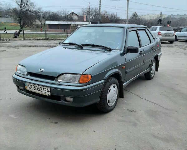 Зелений ВАЗ 2115 Самара, об'ємом двигуна 1.6 л та пробігом 250 тис. км за 2400 $, фото 1 на Automoto.ua