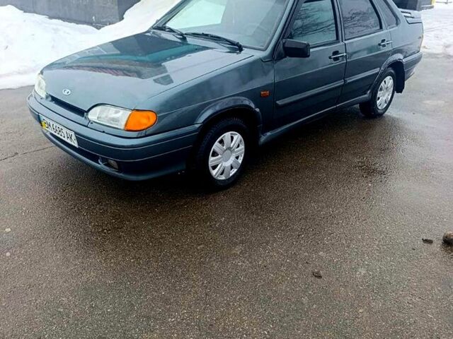 Зелений ВАЗ 2115 Самара, об'ємом двигуна 1.6 л та пробігом 117 тис. км за 2350 $, фото 1 на Automoto.ua