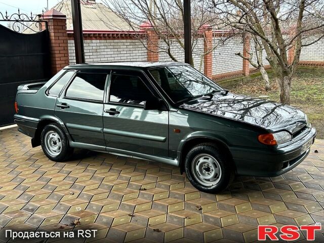 Зеленый ВАЗ 2115 Самара, объемом двигателя 1.6 л и пробегом 34 тыс. км за 3750 $, фото 1 на Automoto.ua