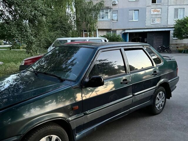 Зелений ВАЗ 2115 Самара, об'ємом двигуна 1.6 л та пробігом 340 тис. км за 1000 $, фото 1 на Automoto.ua