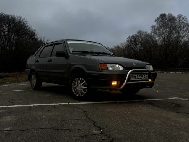 Зеленый ВАЗ 2115 Самара, объемом двигателя 1.6 л и пробегом 161 тыс. км за 1700 $, фото 1 на Automoto.ua