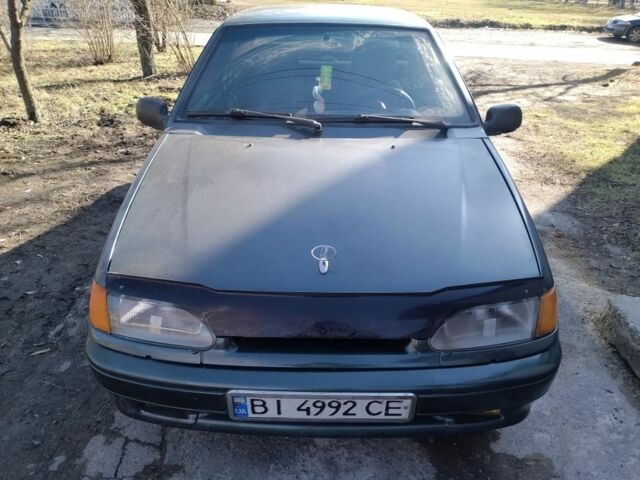 Зелений ВАЗ 2115 Самара, об'ємом двигуна 1.6 л та пробігом 223 тис. км за 1950 $, фото 1 на Automoto.ua