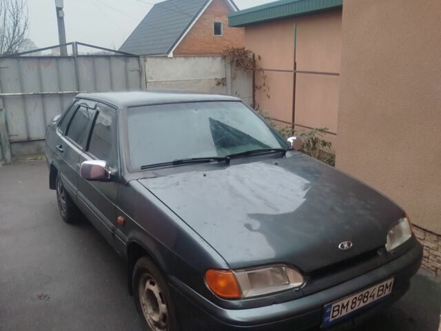 Зеленый ВАЗ 2115 Самара, объемом двигателя 1.6 л и пробегом 215 тыс. км за 1301 $, фото 1 на Automoto.ua