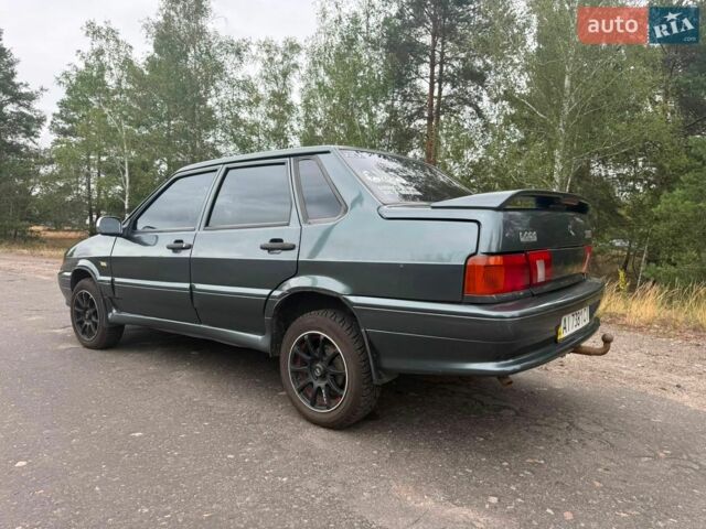 Зелений ВАЗ 2115 Самара, об'ємом двигуна 1.6 л та пробігом 397 тис. км за 2400 $, фото 1 на Automoto.ua
