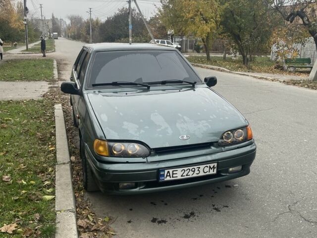 Зеленый ВАЗ 2115 Самара, объемом двигателя 1.6 л и пробегом 131 тыс. км за 1300 $, фото 1 на Automoto.ua