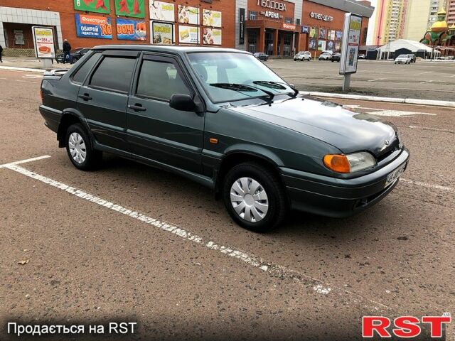 Зелений ВАЗ 2115 Самара, об'ємом двигуна 1.6 л та пробігом 145 тис. км за 1700 $, фото 1 на Automoto.ua