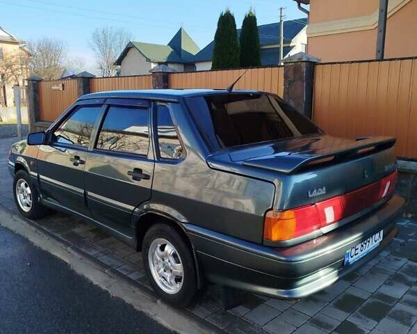 Зеленый ВАЗ 2115 Самара, объемом двигателя 1.6 л и пробегом 66 тыс. км за 2400 $, фото 1 на Automoto.ua