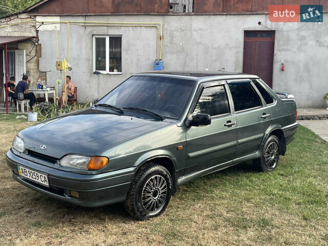 Зеленый ВАЗ 2115 Самара, объемом двигателя 1.6 л и пробегом 140 тыс. км за 2499 $, фото 1 на Automoto.ua
